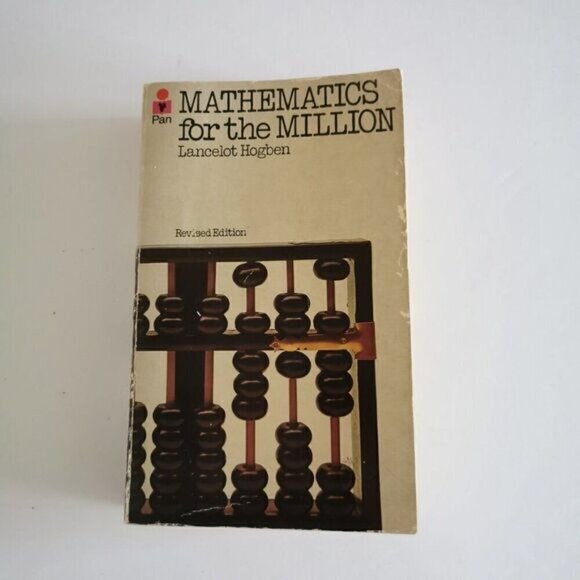 1973 Mathematics for the Million by Lancelot Hogben, Vintage Understanding Maths - Picture 3 of 9